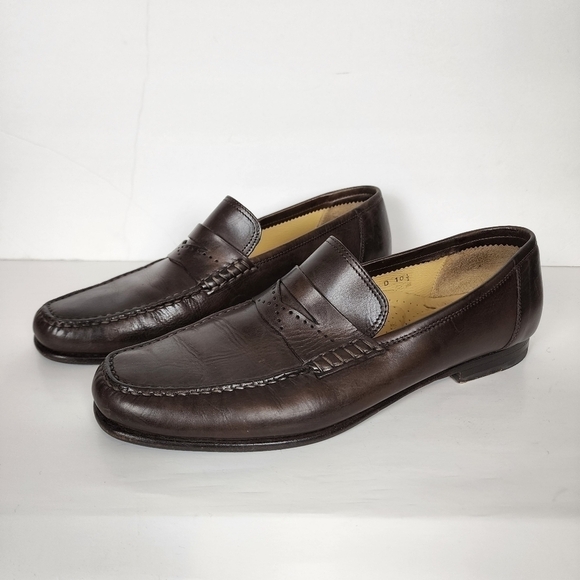 Santoni loafers, size 10.5